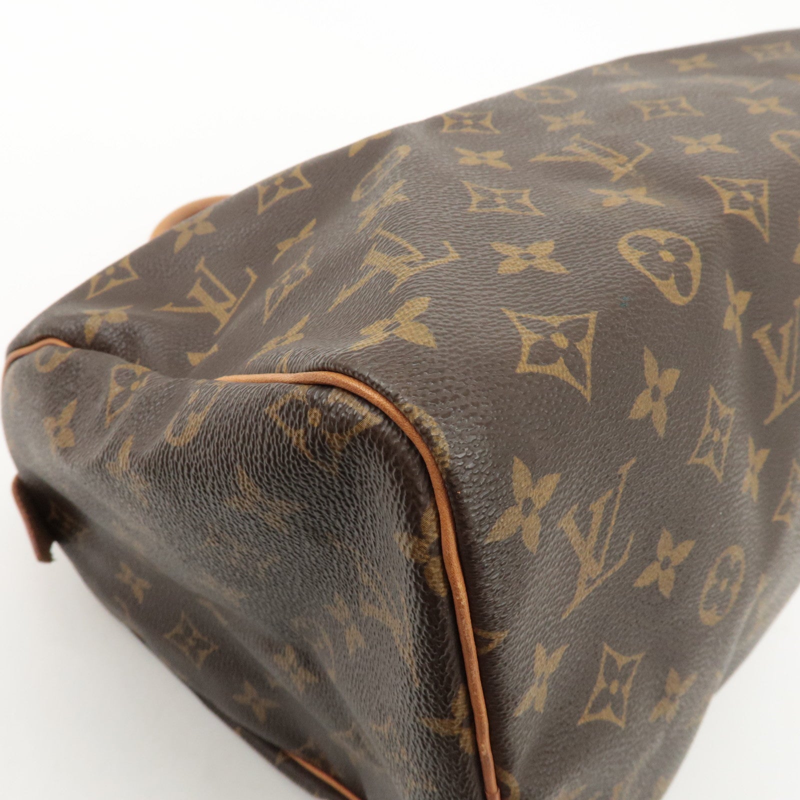 Louis Vuitton Monogram Speedy 30 Hand Bag Boston Bag M41526 Used