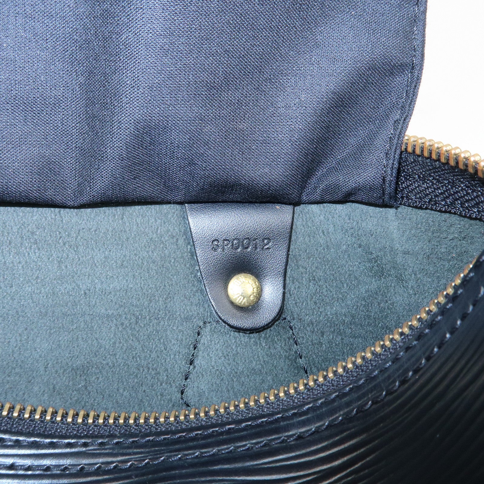 Louis Vuitton Epi Speedy 25 Hand Bag Boston Bag Noir M59032 Used