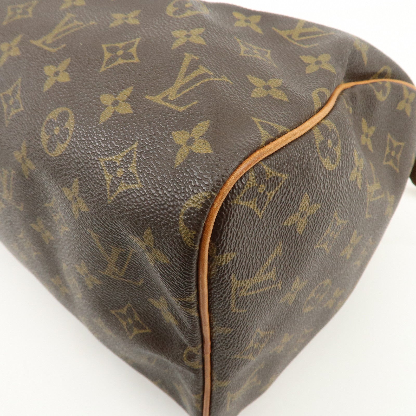 Louis Vuitton Monogram Speedy 30 Boston Bag Hand Bag Brown M41526