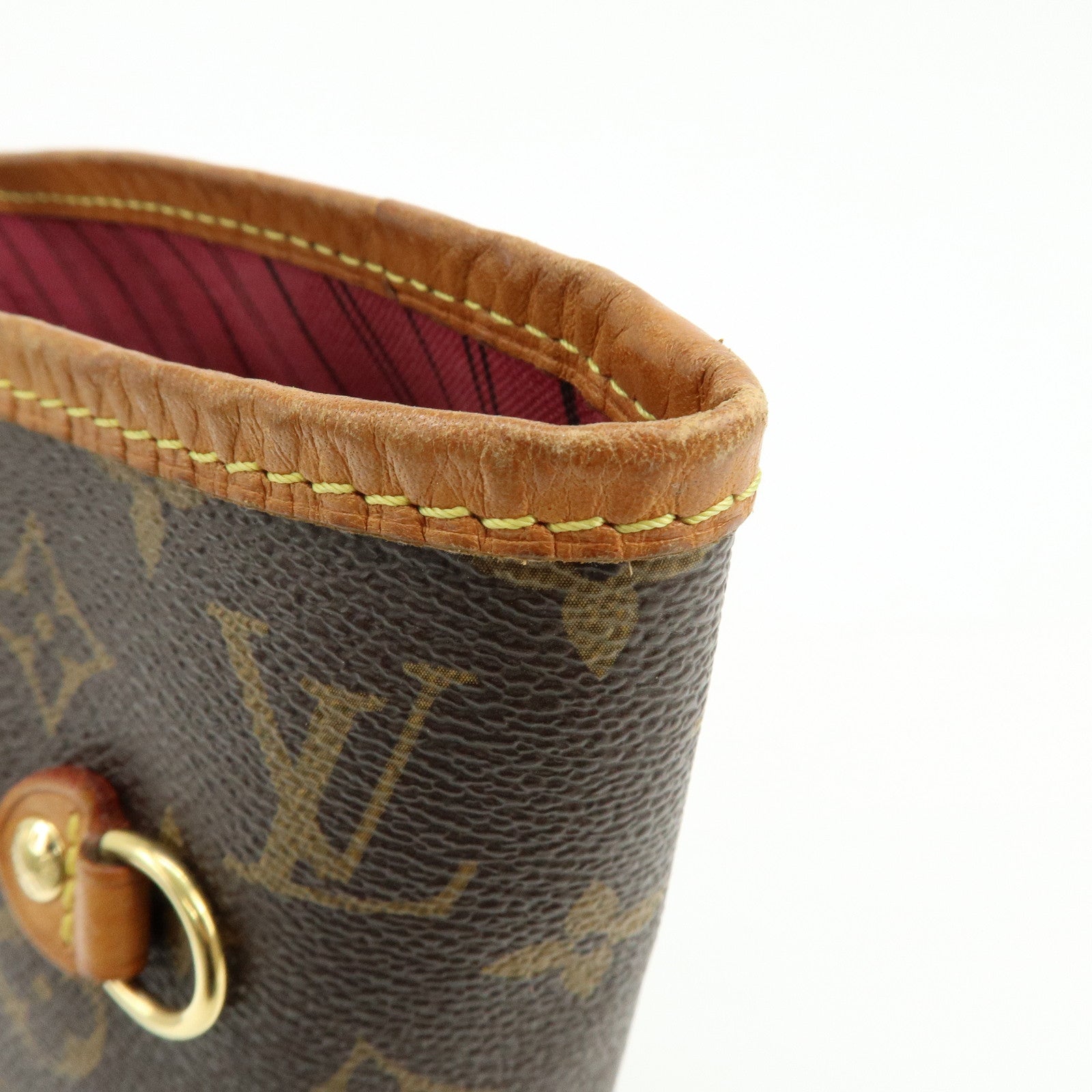 Louis Vuitton Monogram Neverfull MM Tote Bag Brown M41178