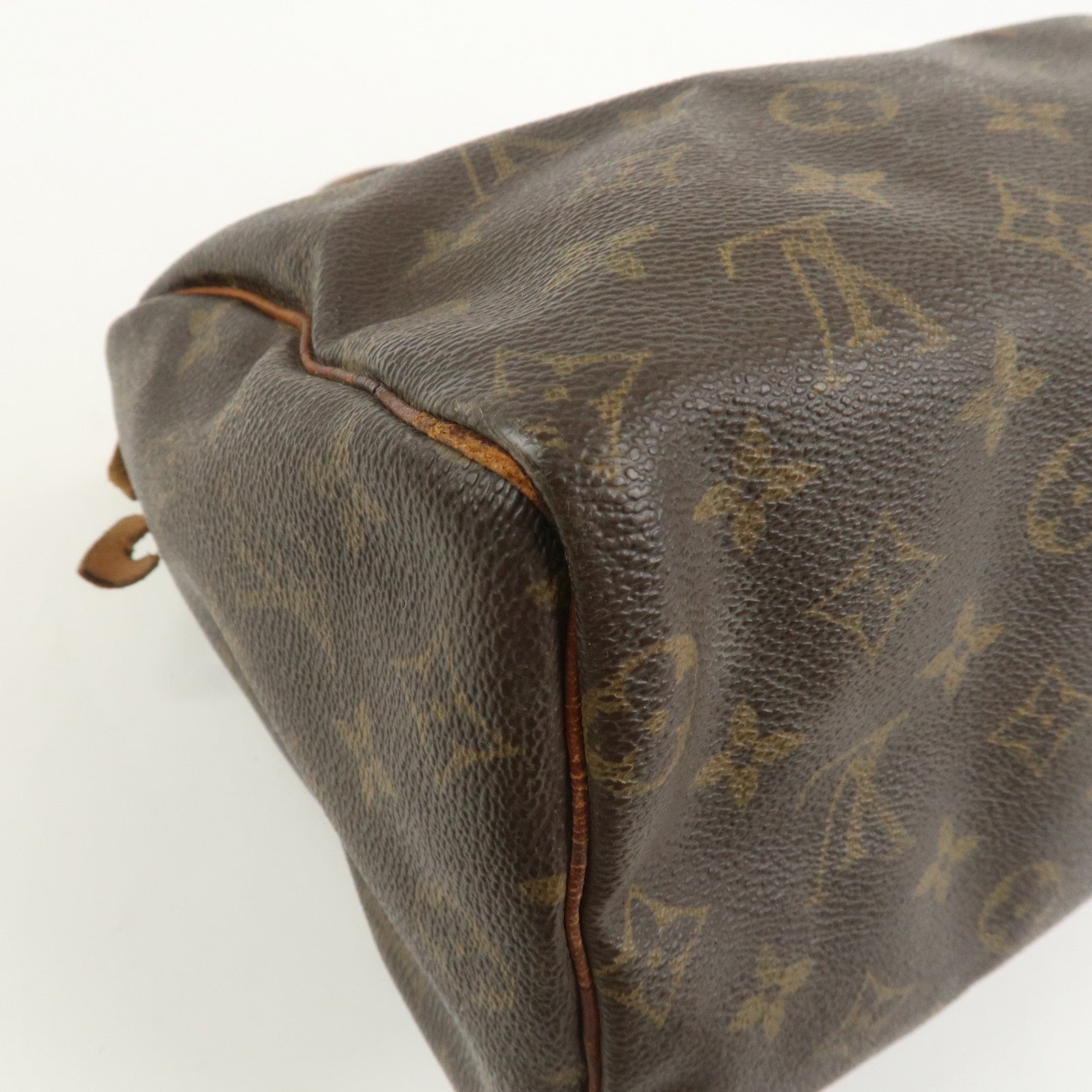 Louis Vuitton Monogram Speedy 25 Boston Bag Hand Bag Brown M41528