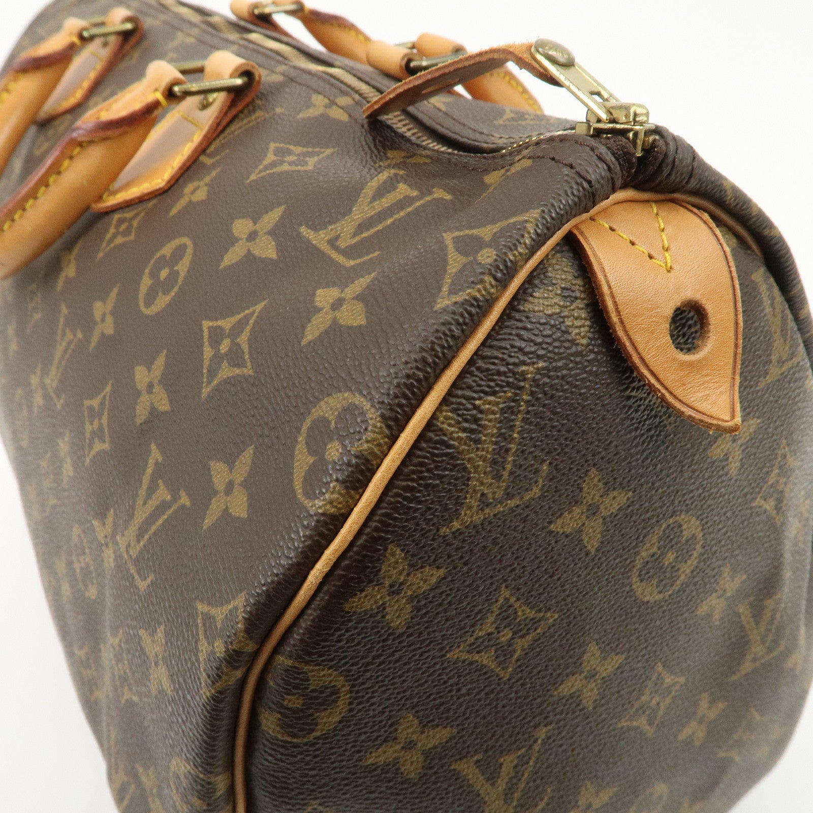 Louis Vuitton Monogram Speedy 40 Boston Bag Brown M41522