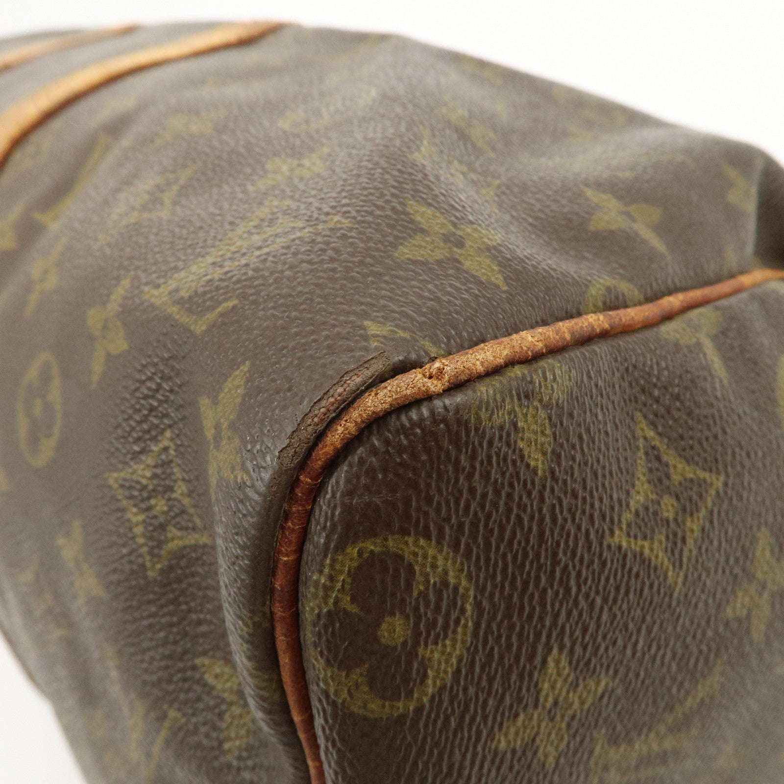 Louis Vuitton Monogram Keep All 45 Boston Bag Brown M41428