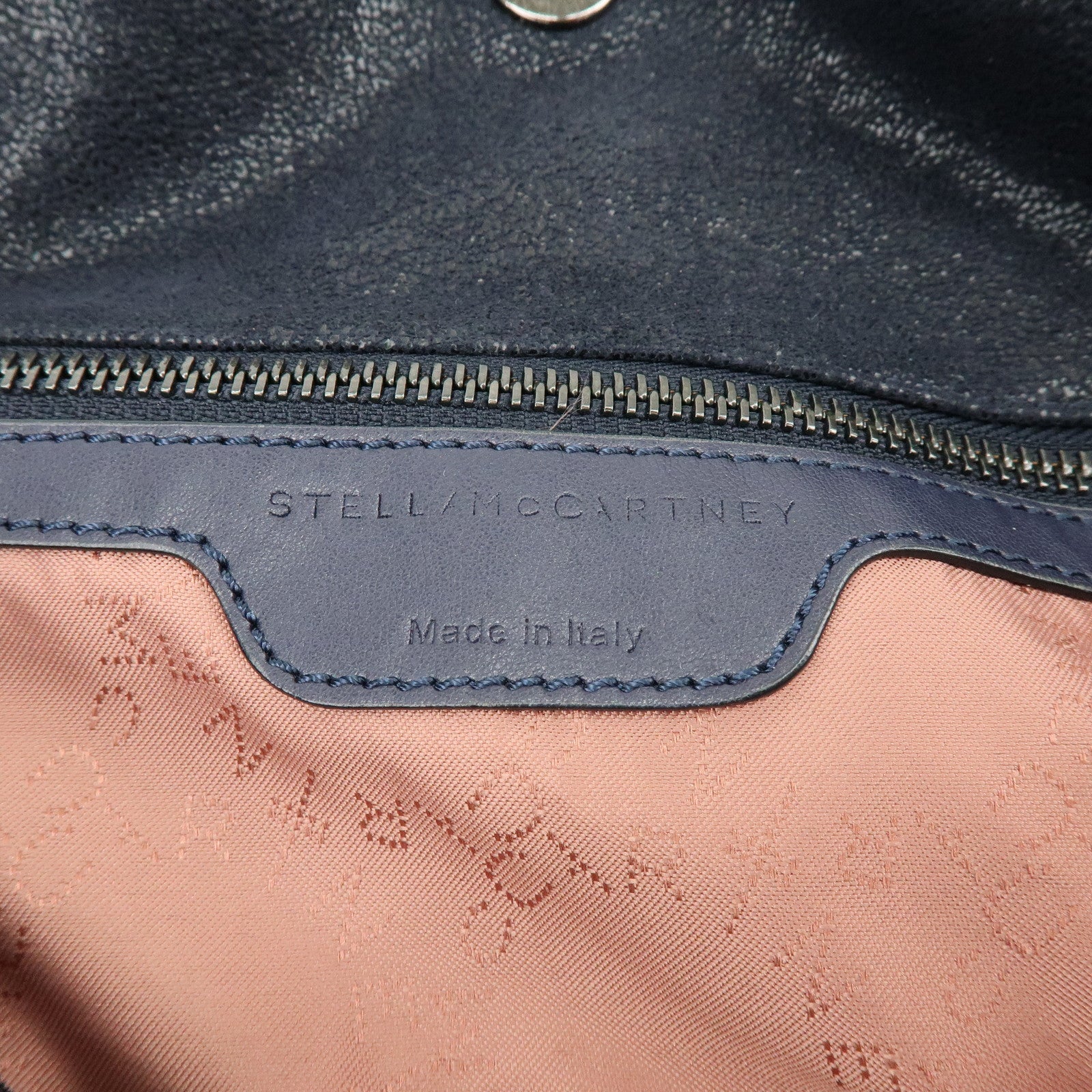 STELLA MCCARTNEY Falabella Faux Leather 2Way Bag Dark Navy 234387