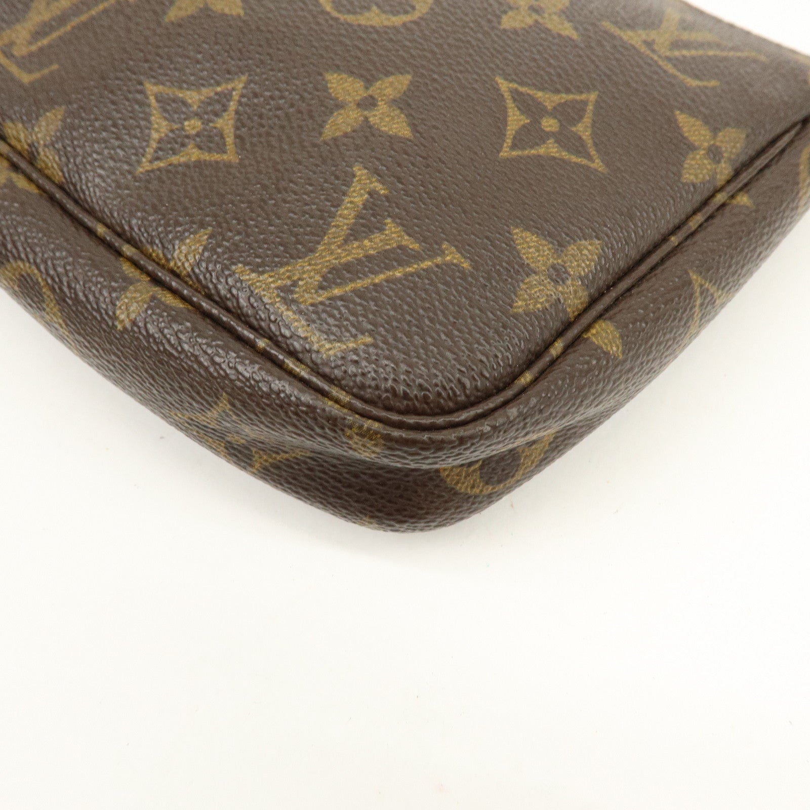 Louis Vuitton Monogram Pochette Accessoires Pouch Hand Bag M51980