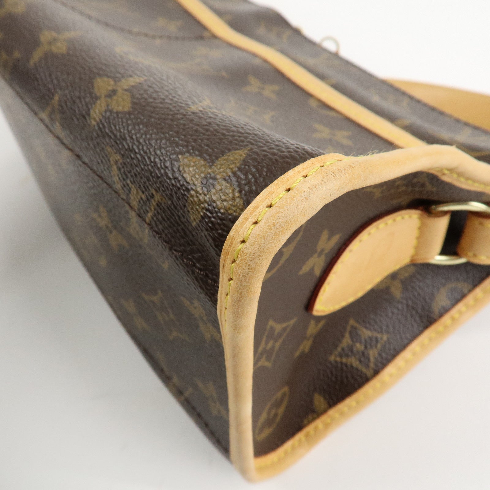 Louis Vuitton Monogram Popincourt Long Shoulder Bag Brown M40008 Used