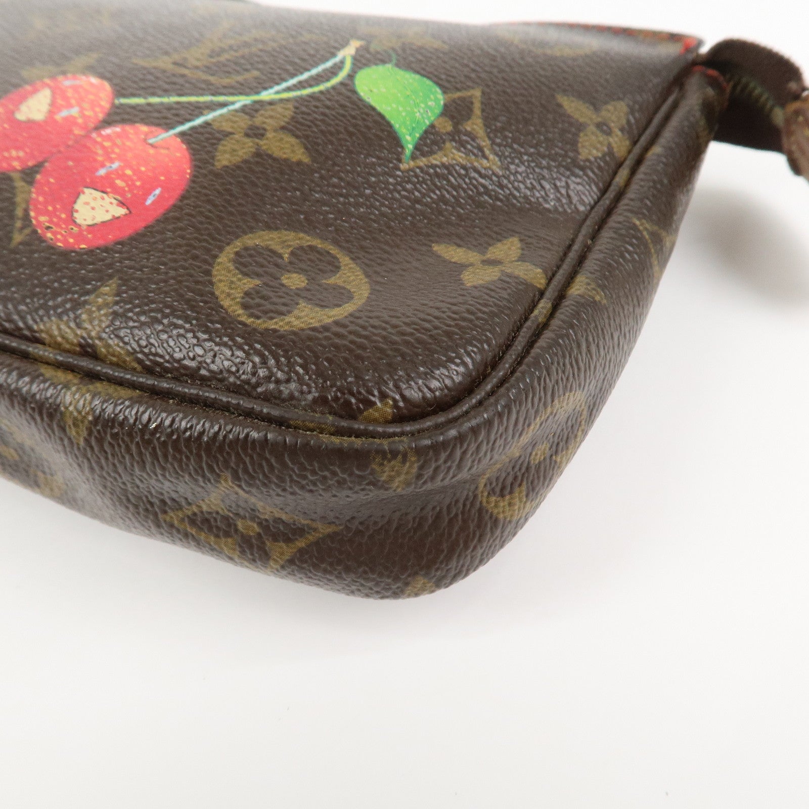 Louis Vuitton Monogram Cherry Pochette Accessoires Pouch M95008