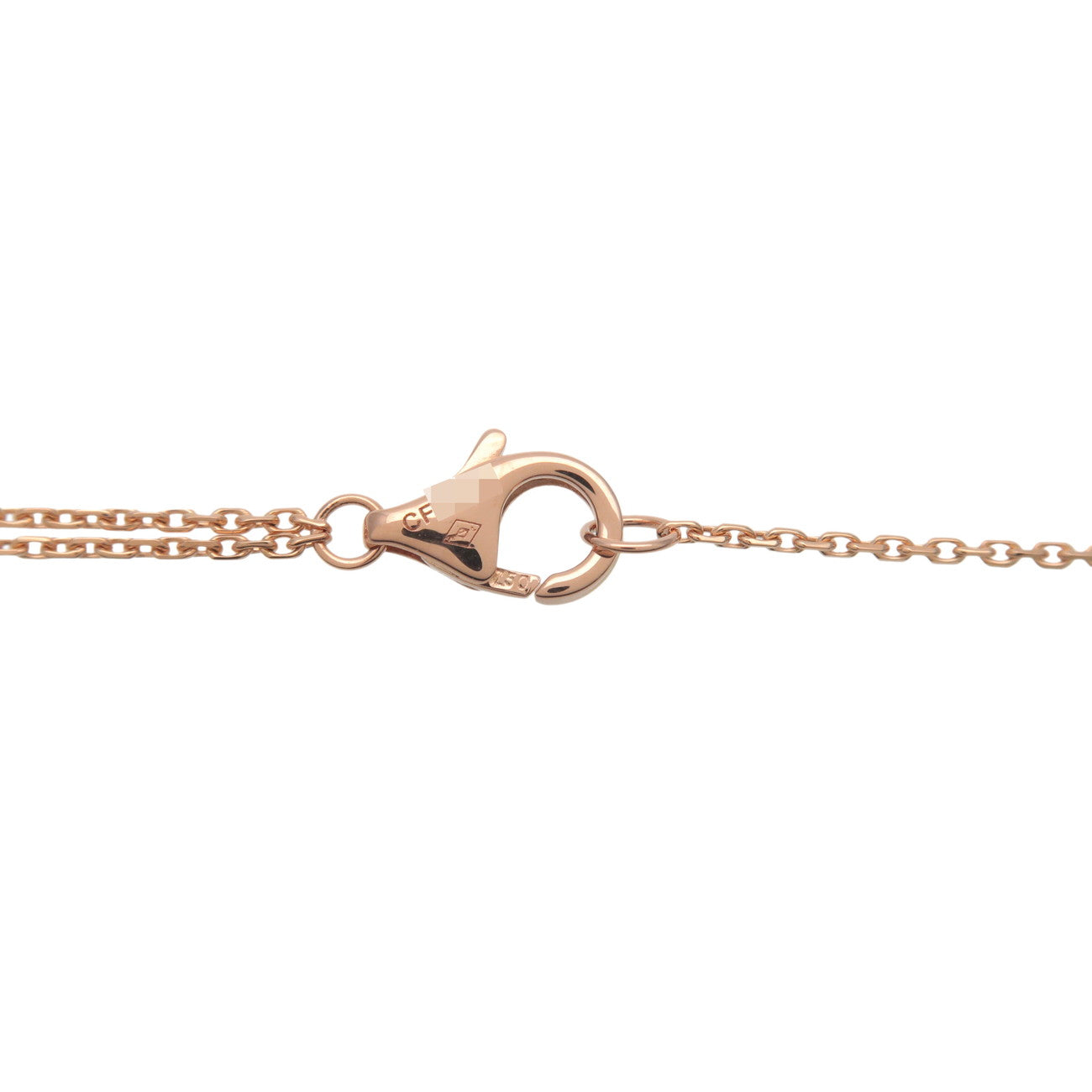 Cartier Sweet Trinity Necklace K18 750 Yellow/White/Rose Gold