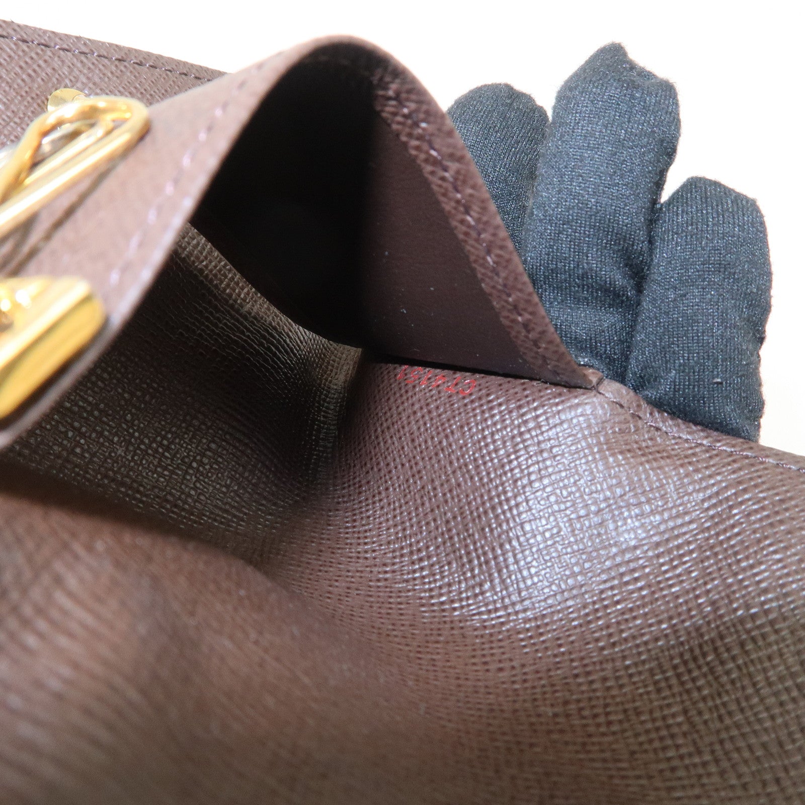 Louis Vuitton Damier Multicles 4 Key Case Damier Ebene Brown N62631