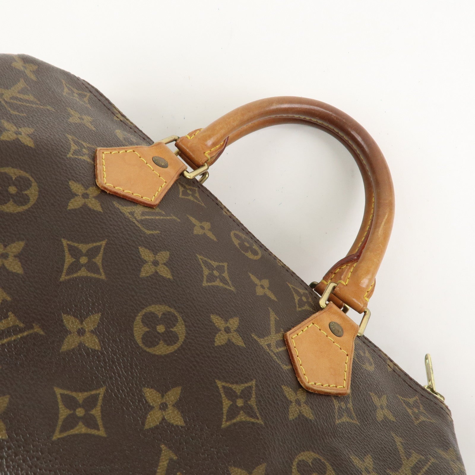 Louis Vuitton Monogram Speedy 30 Boston Bag Hand Bag Brown M41526
