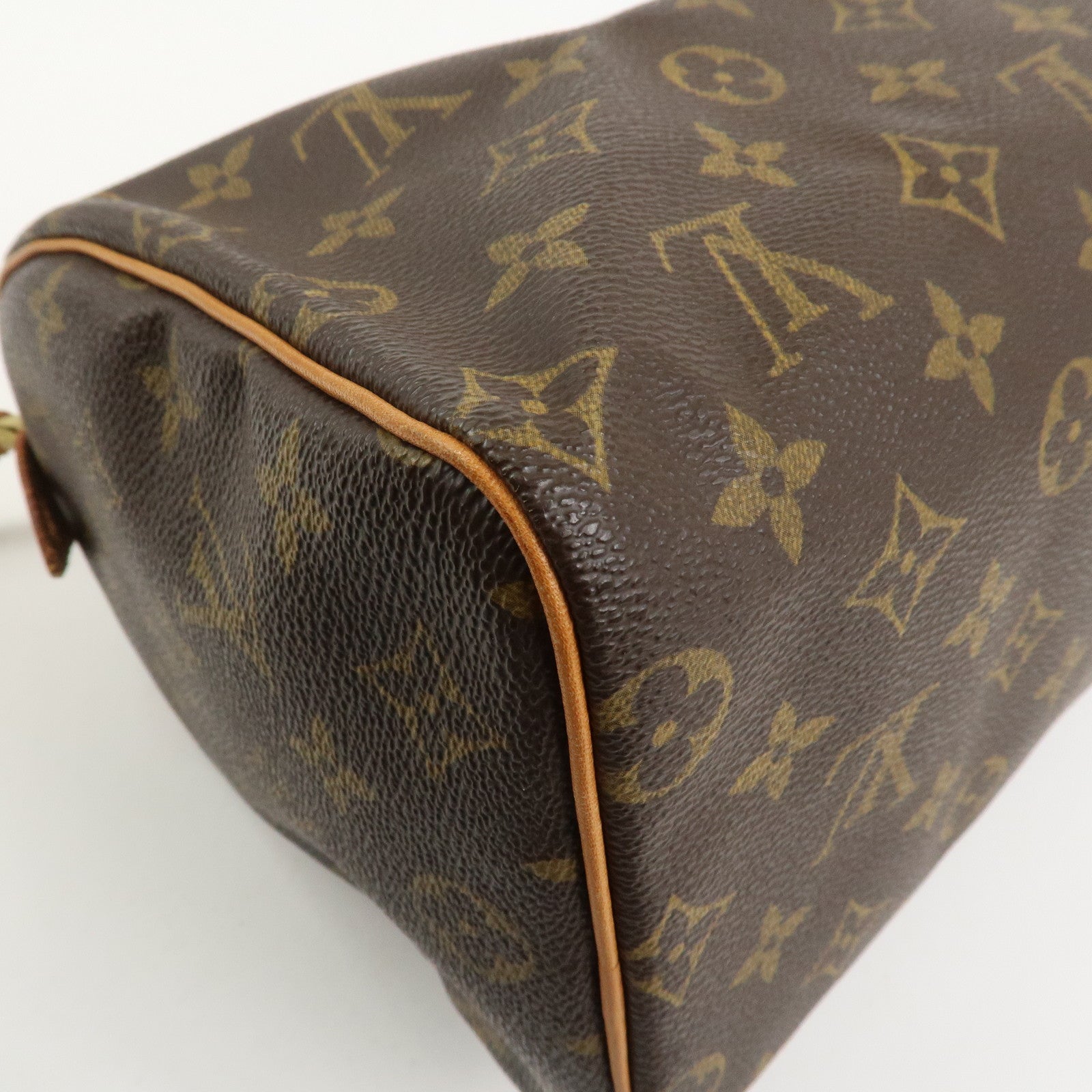 Louis Vuitton Monogram Speedy 25 Boston Bag Hand Bag Brown M41528
