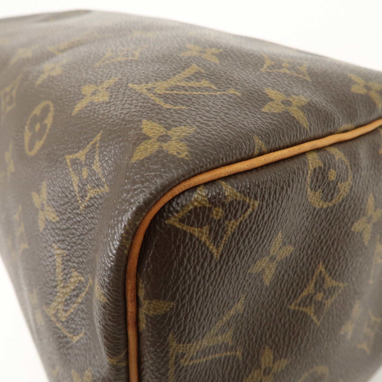Louis Vuitton Monogram Speedy 30 Boston Bag Hand Bag Brown M41526