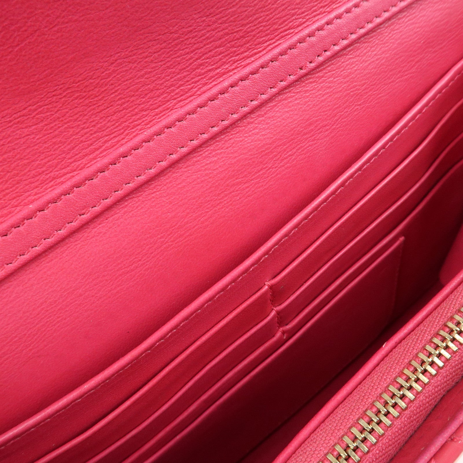 Christian Dior Cannage New Lock Patent Leather Chain Shoulder Bag