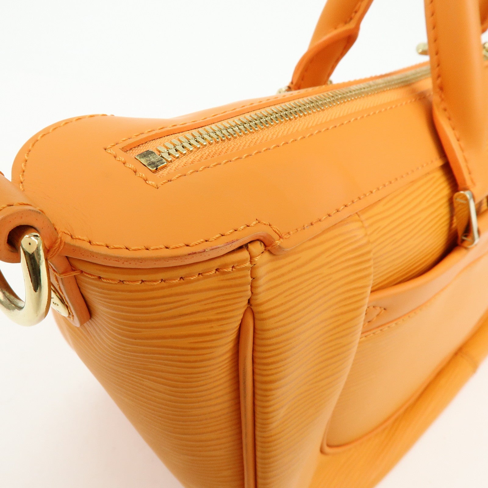 Louis Vuitton Epi Leather Danura MM 2Way Bag Mandarin M5910H