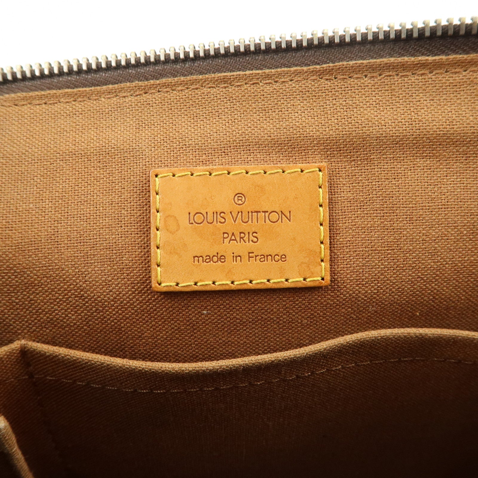 Louis Vuitton Monogram Popincourt Haut Shoulder Bag Brown M40007