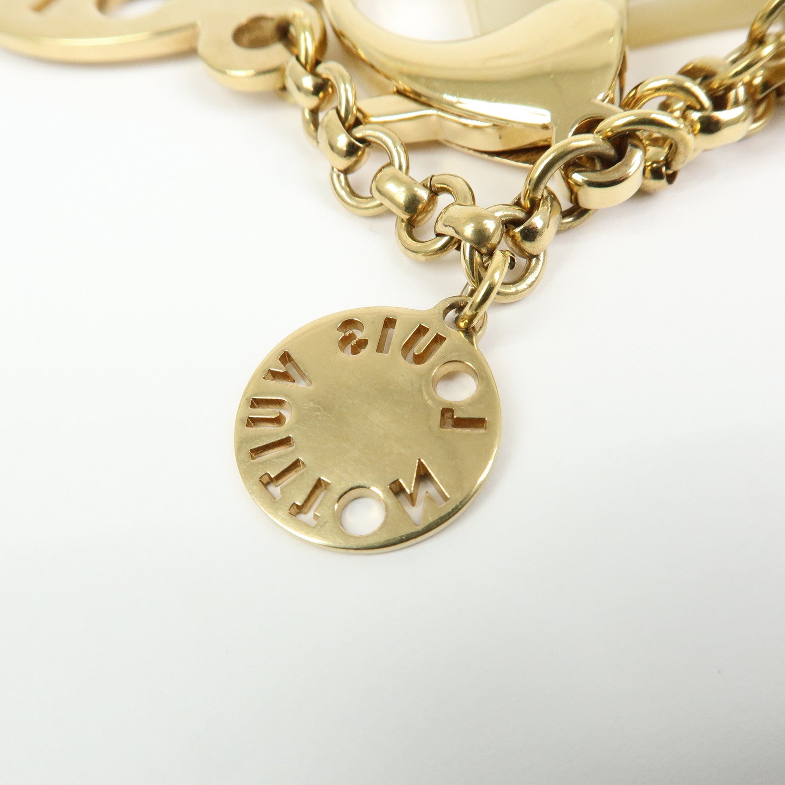Louis Vuitton Cruise Line Plastic Metal Bag Charm Key Charm M65648