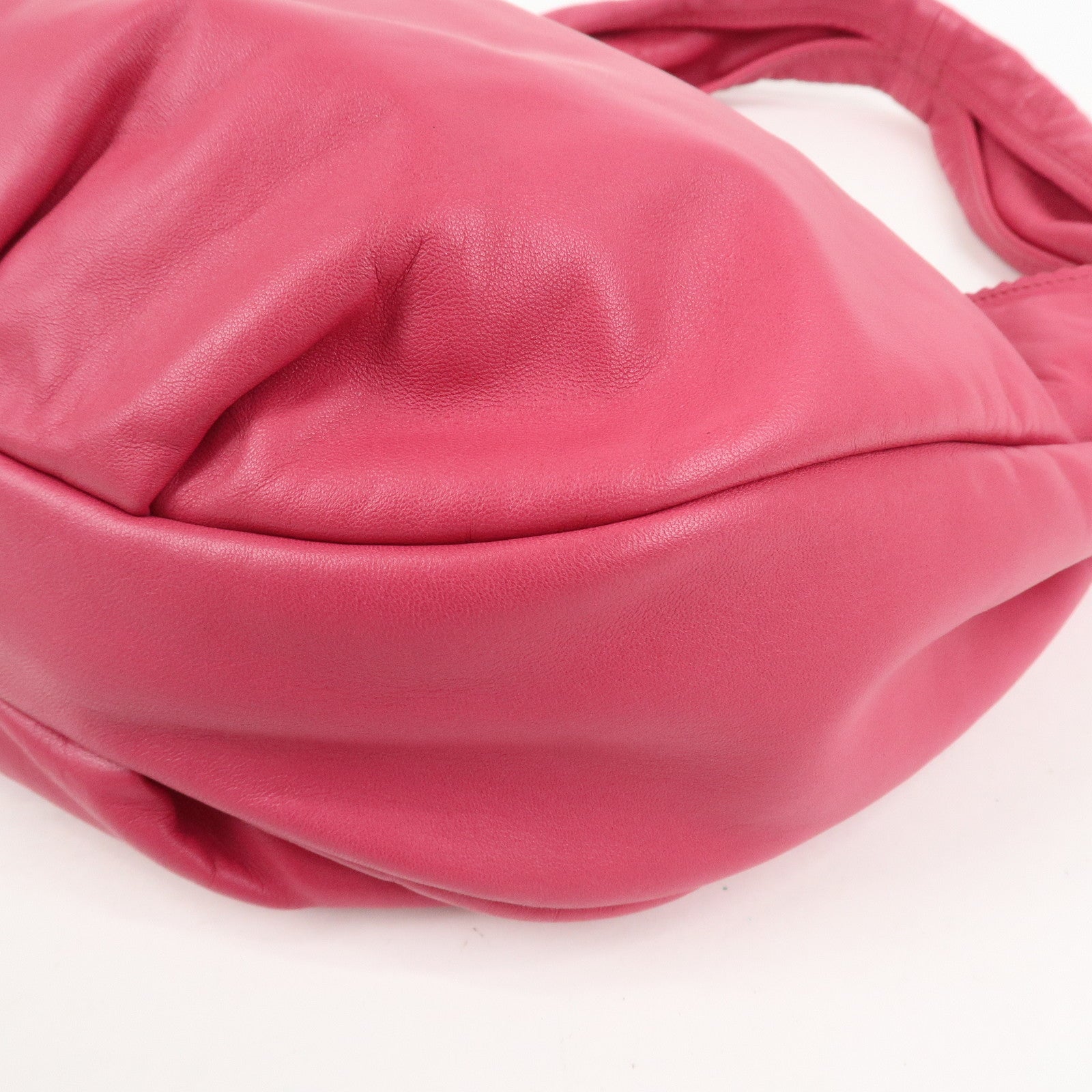 LOEWE Anagram Nappa Leather Viento 30 One Shoulder Bag Pink