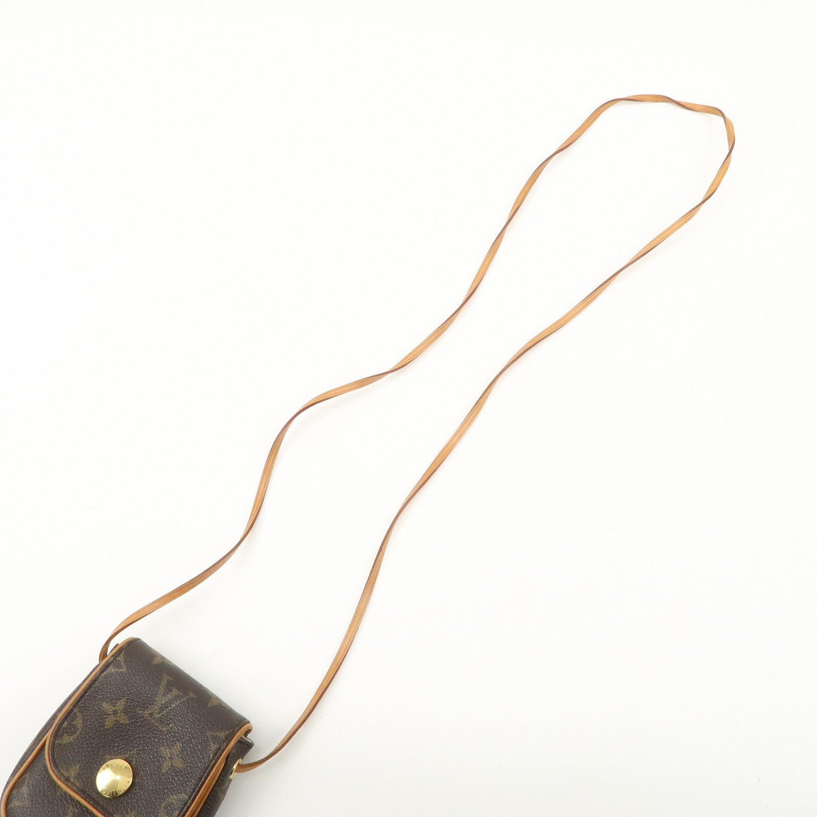 Louis Vuitton Monogram Pochette Cancun Shoulder Bag Pouch M60018