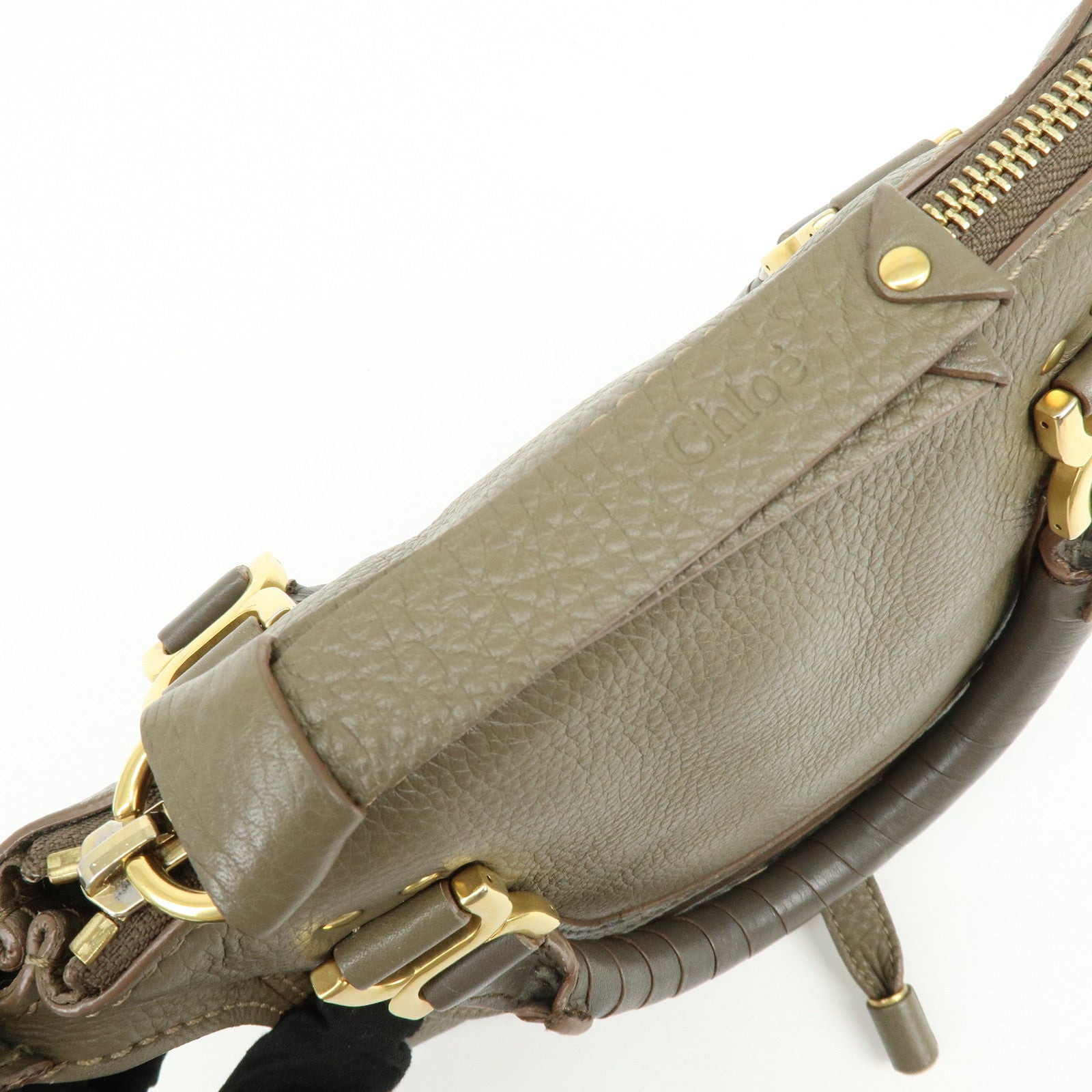 Chloe Mercy Leather 2Way Bag Shoulder Bag Brown