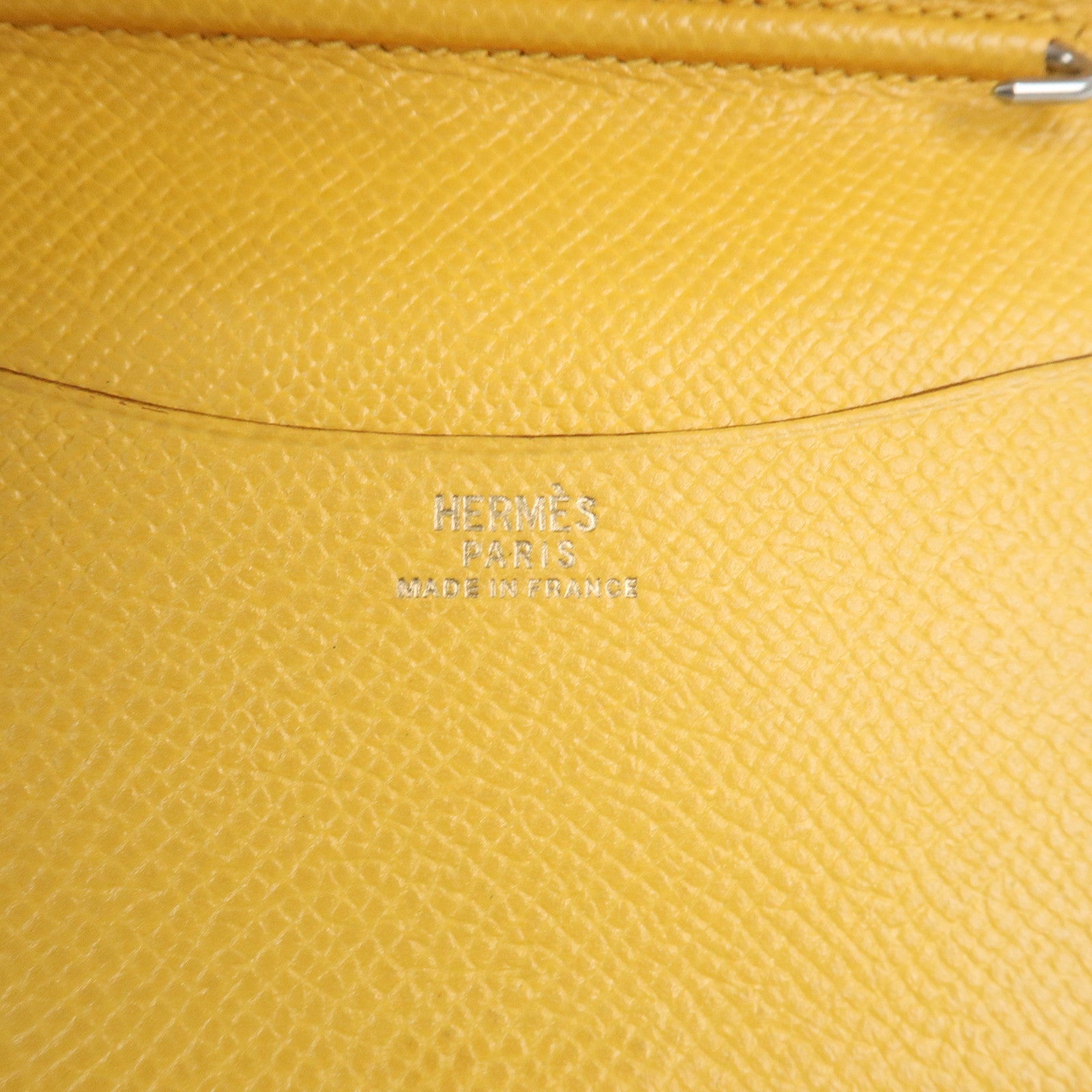 HERMES Agenda PM Leather Planner Cover □B Stamped Gold