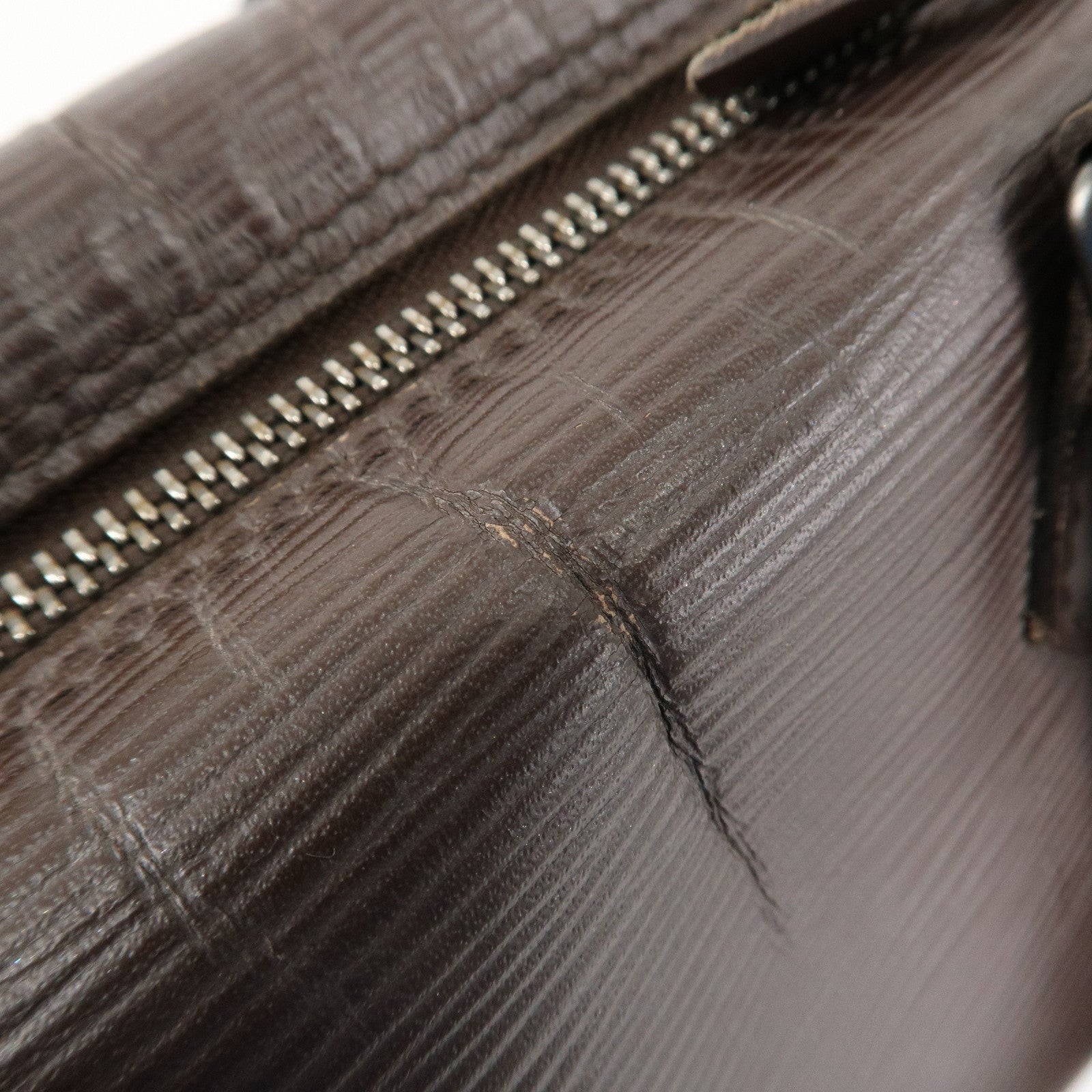 Louis Vuitton Epi Speedy 25 Hand Boston Bag Mocha M5903D Used