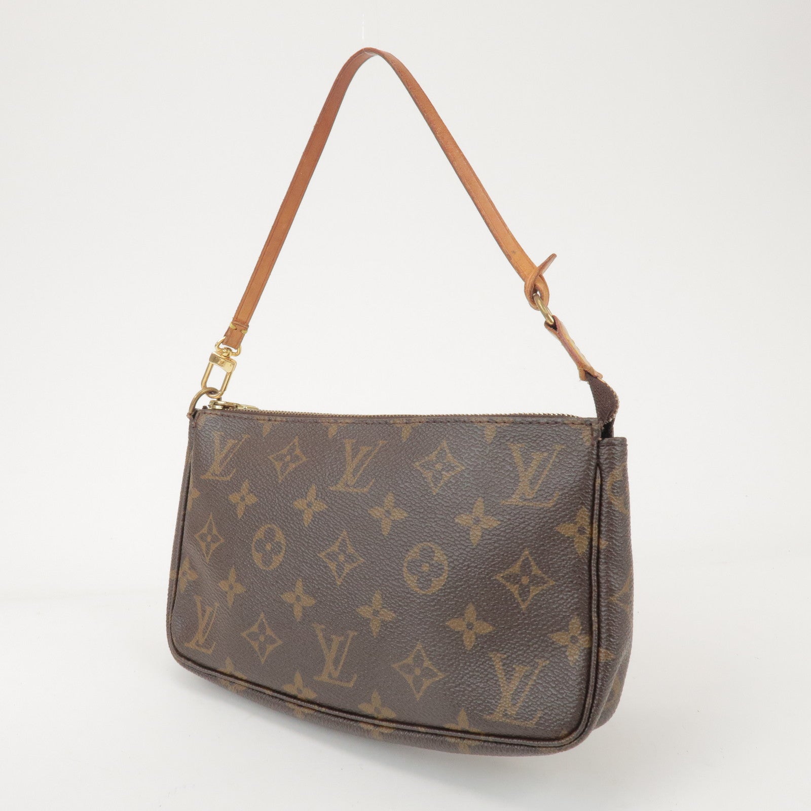 Louis Vuitton Monogram Pochette Accessoires Pouch Hand Bag M51980