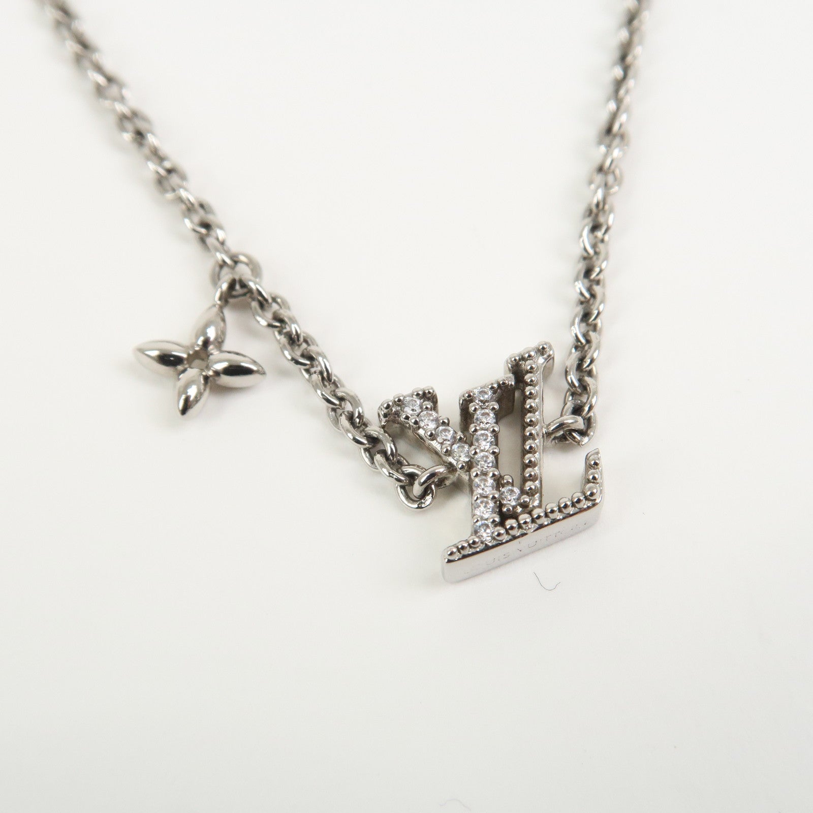 Louis Vuitton LV Iconic Strass Bracelet Metal Palladium M02752