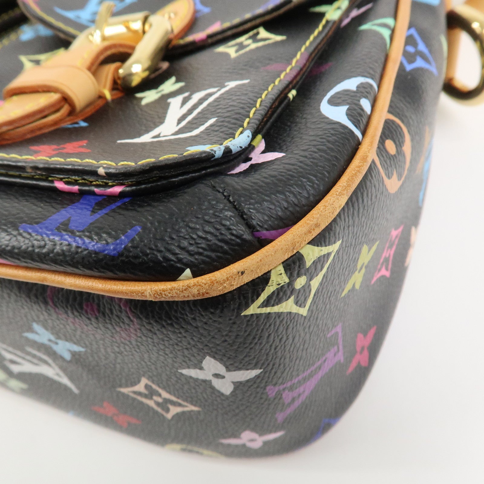 Louis Vuitton Monogram Lodge GM Shoulder Bag Multicolor Noir M40052