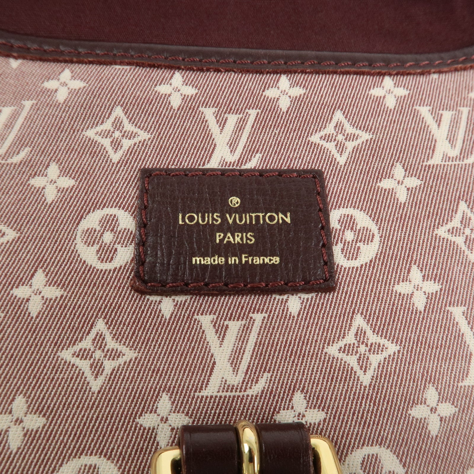 Louis Vuitton Monogram Idylle Saumur PM Shoulder Bag Sepia M40669