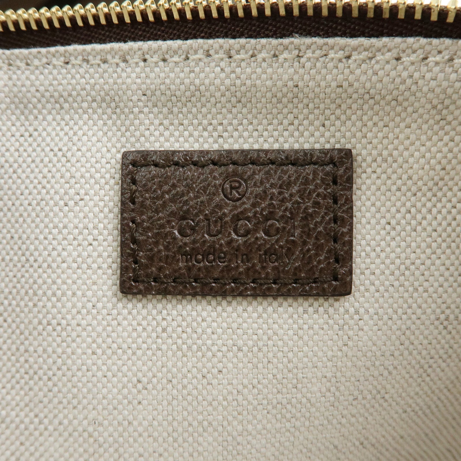 GUCCI Sherry GG Supreme Tote Bag Shoulder Bag Brown 726755