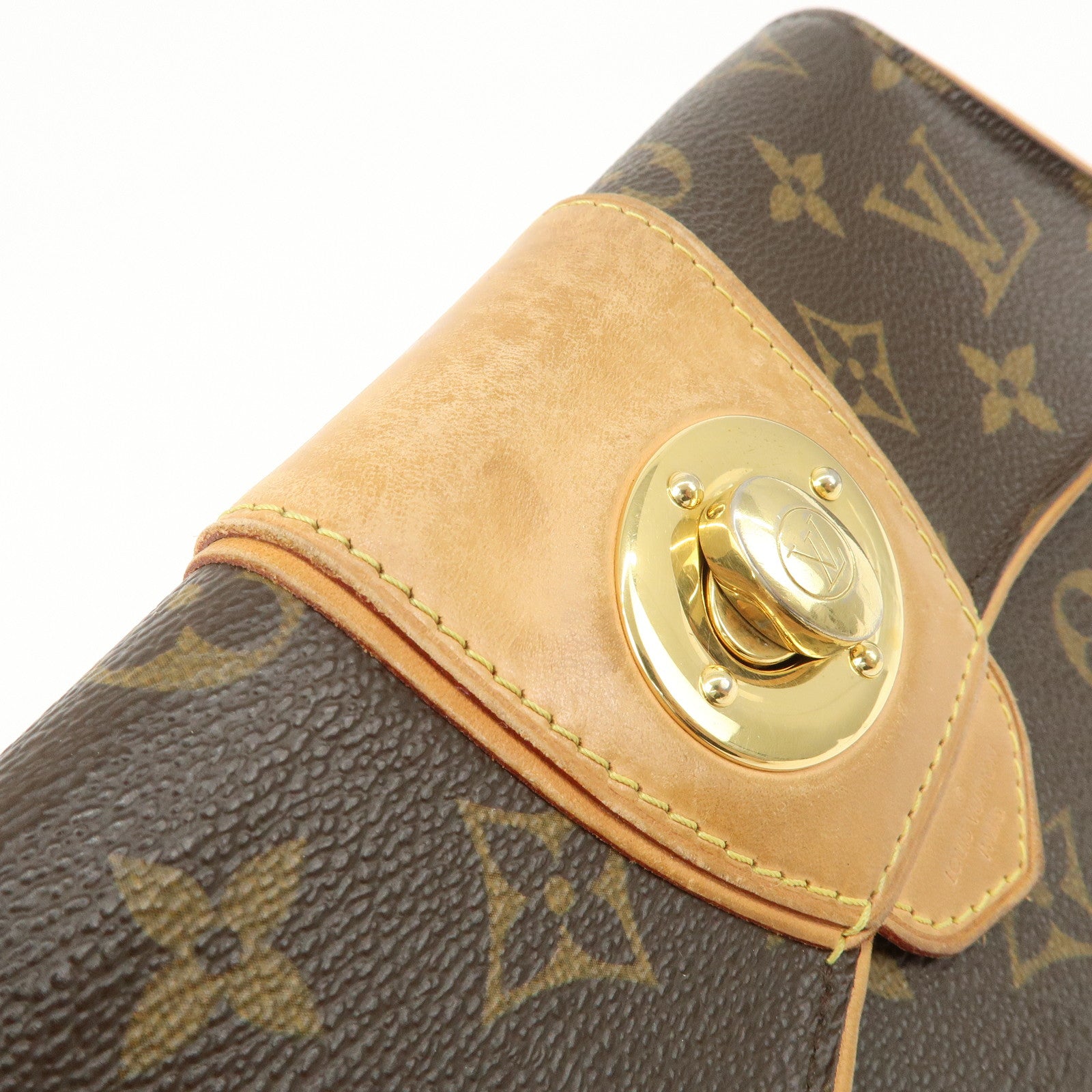 Louis Vuitton Monogran Portefeuille Boetie Long Wallet Brown M63220