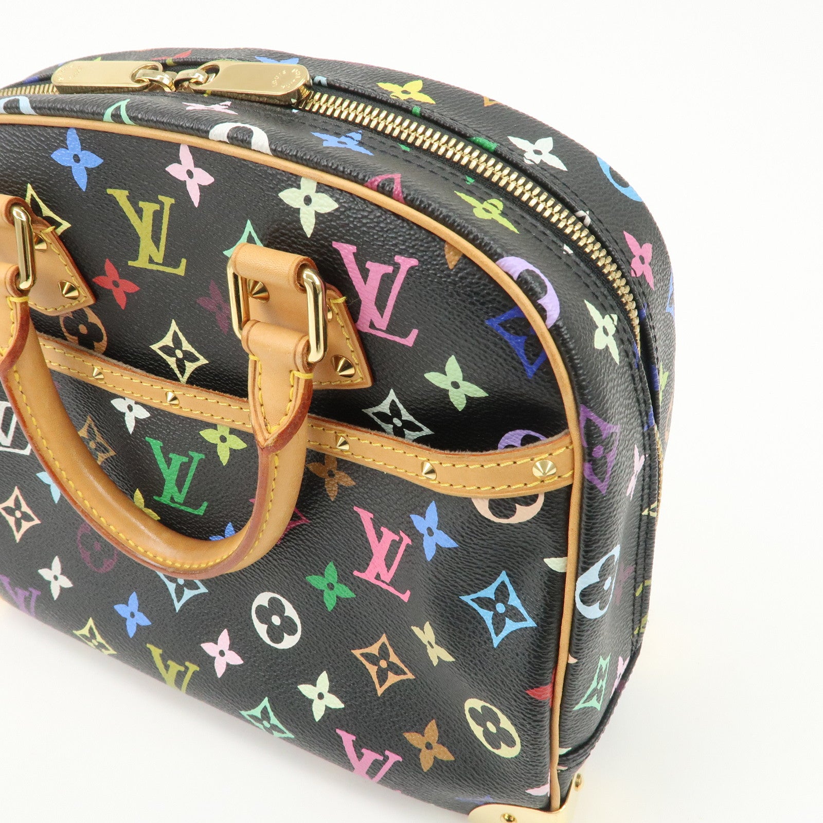 Louis Vuitton Monogram Multicolor Trouville Hand Bag M92662