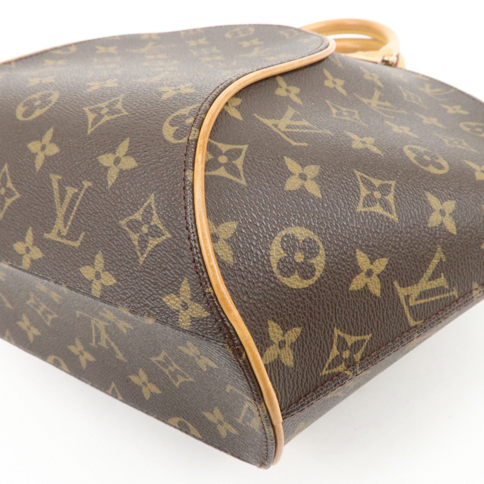 Louis Vuitton Monogram Ellipse MM Hand Bag Brown M51126