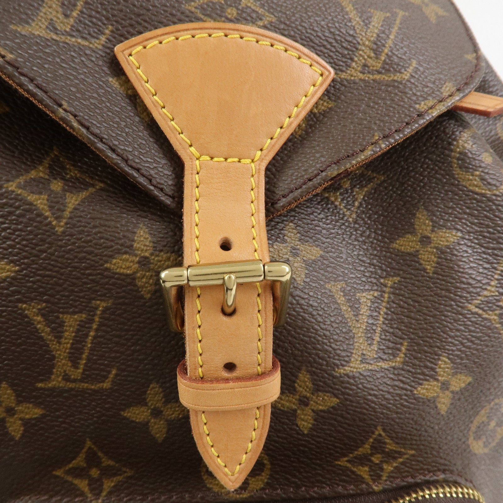Louis Vuitton Monogram Montsouris MM Backpack Brown M51136