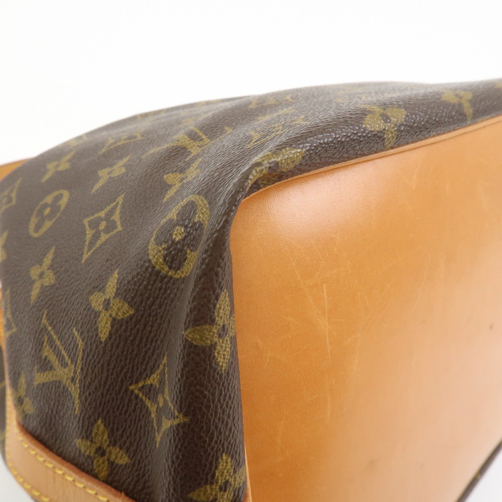 Louis Vuitton Monogram Petit Noe Shoulder Bag Brown M42226
