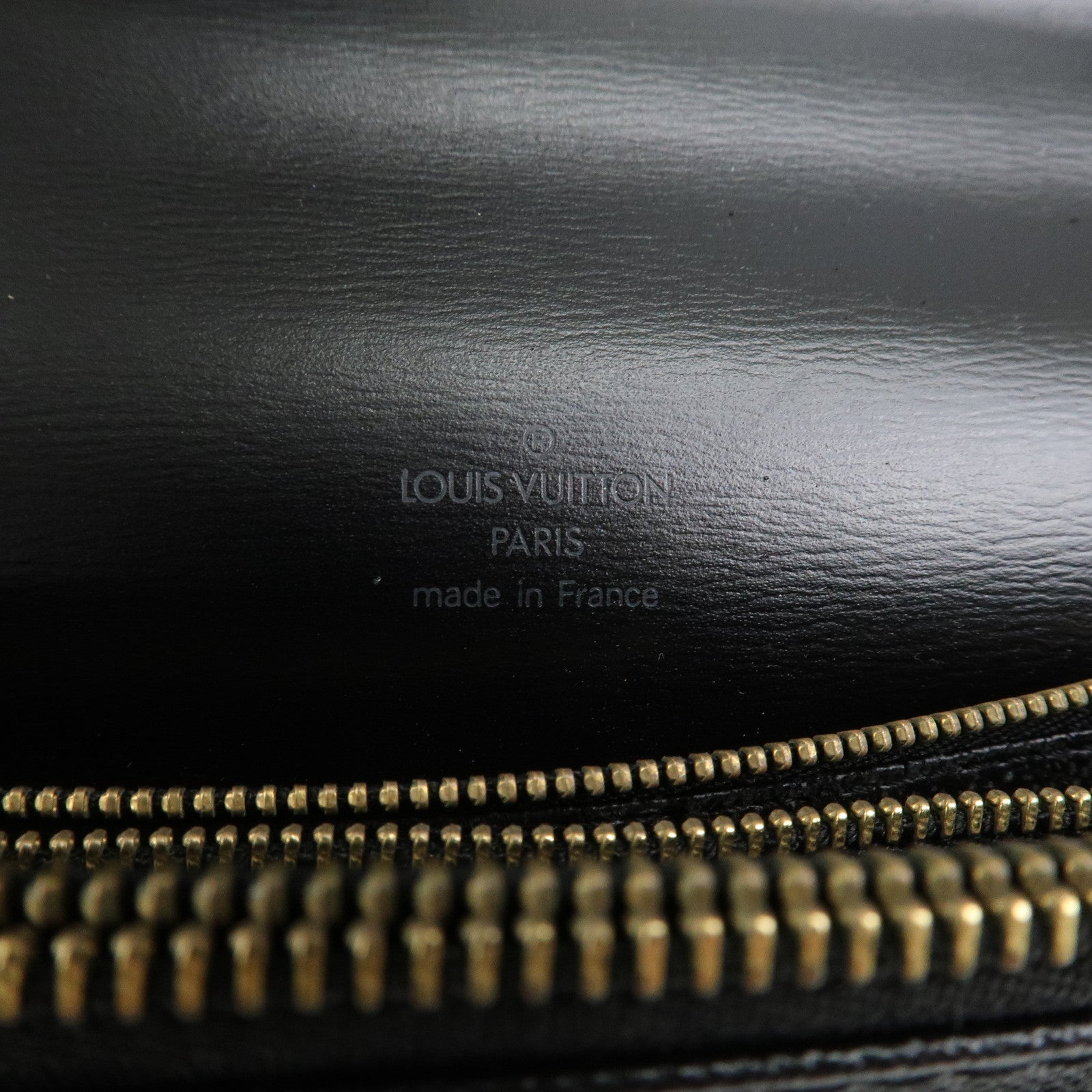 Louis Vuitton Epi Concorde Leather Hand Bag Noir Black M52132