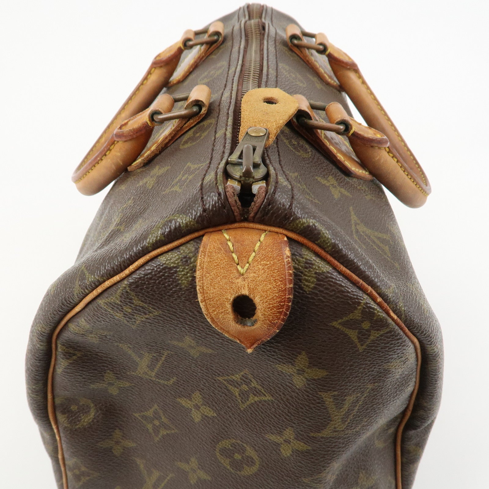 Louis Vuitton Monogram Speedy 30 Boston Bag Hand Bag Brown M41526