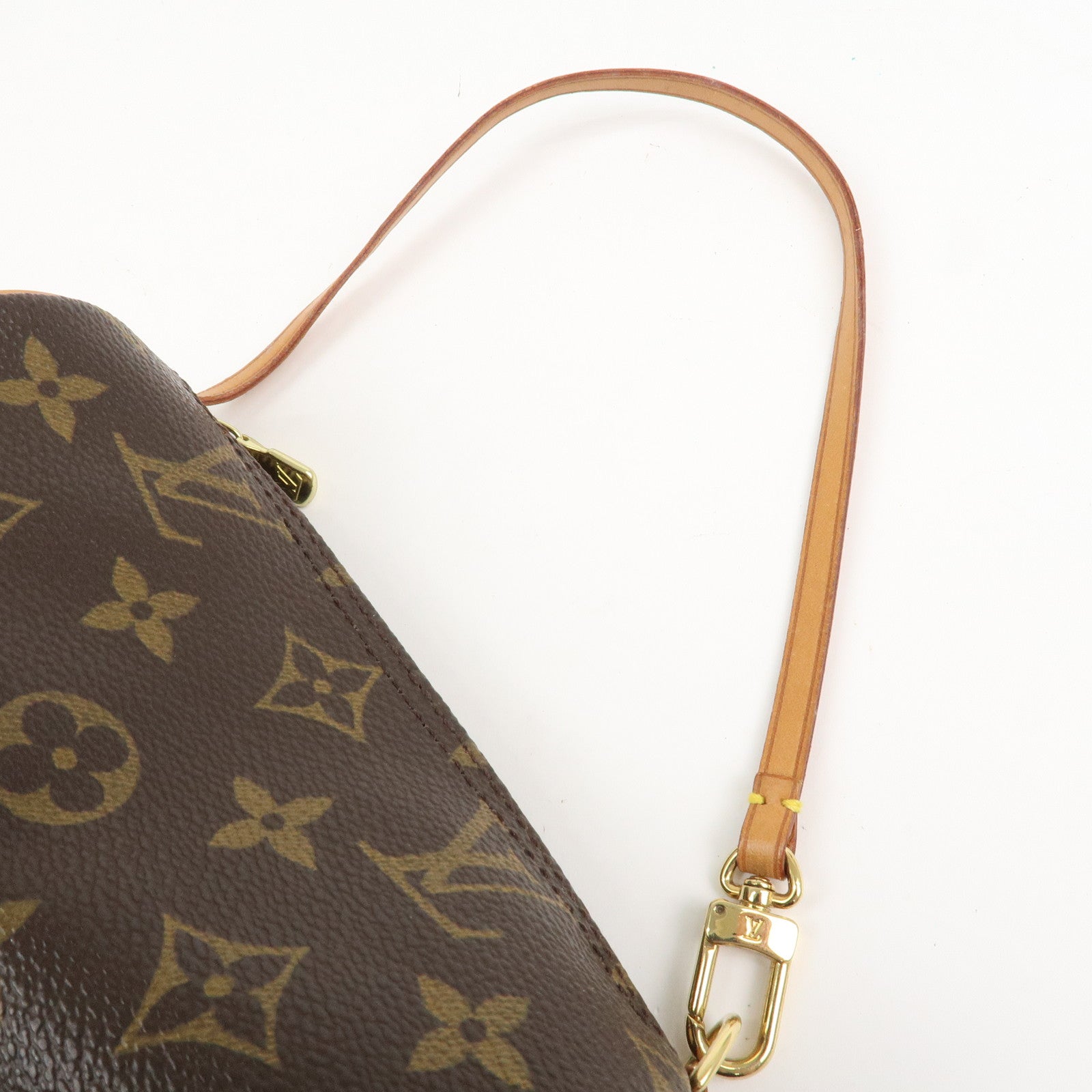 Louis Vuitton Monogram Mini Pouch for Papillon Bag New Style Brown