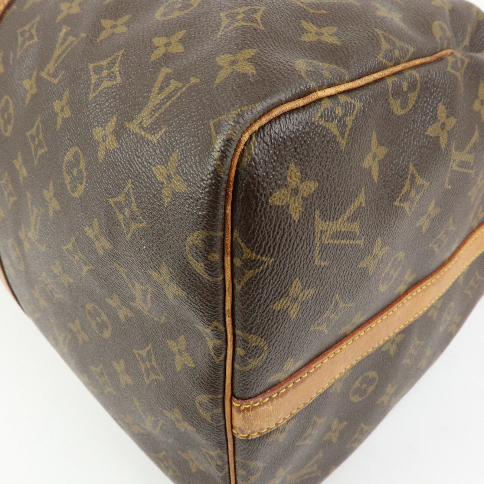 Louis Vuitton Monogram Keep All Bandouliere 55 Boston Bag M41414