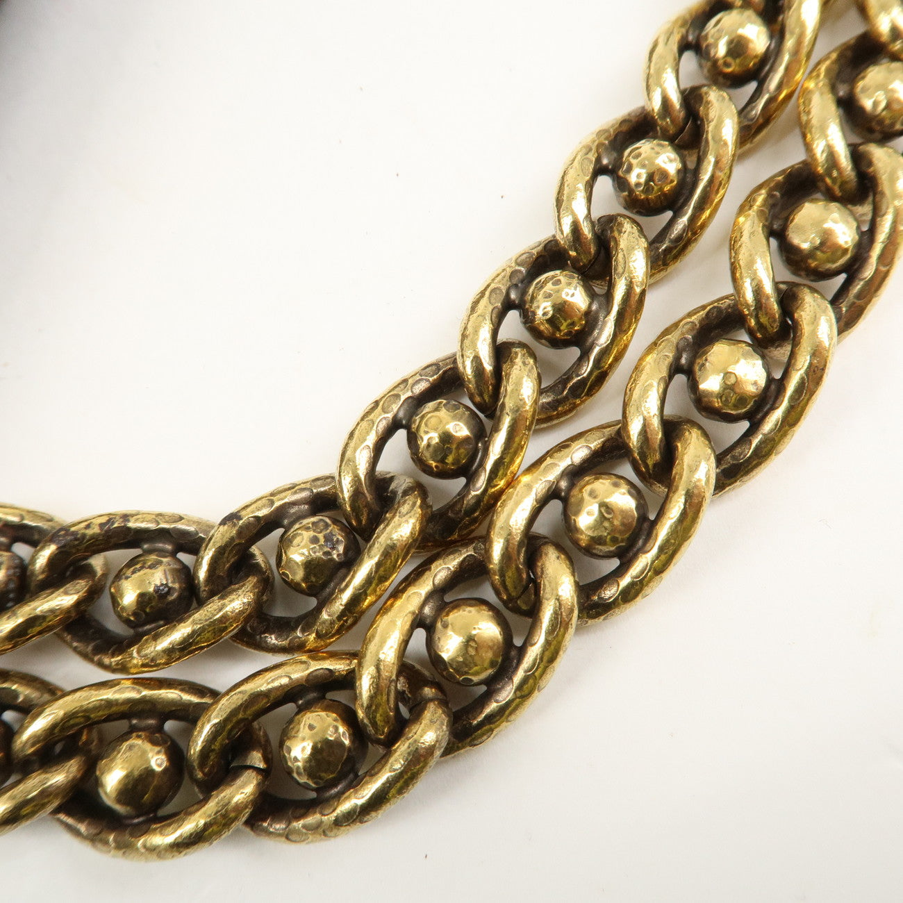 Louis Vuitton Monogram LockIt Chain Hand Bag Brown M40989 Used