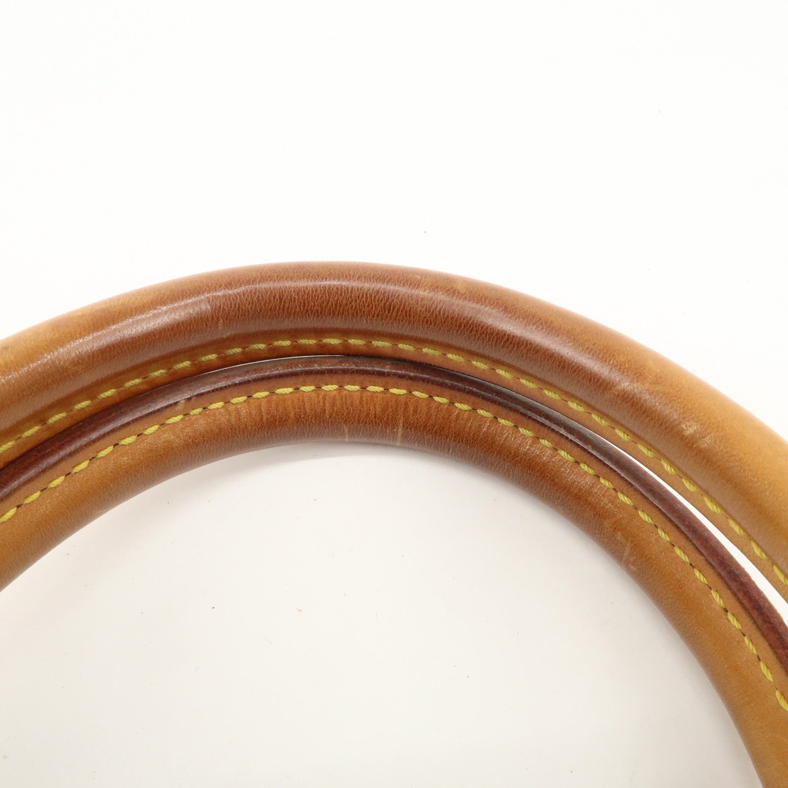 Louis Vuitton Monogram Ellipse PM Hand Bag Brown Gold Hardware M51127 Used