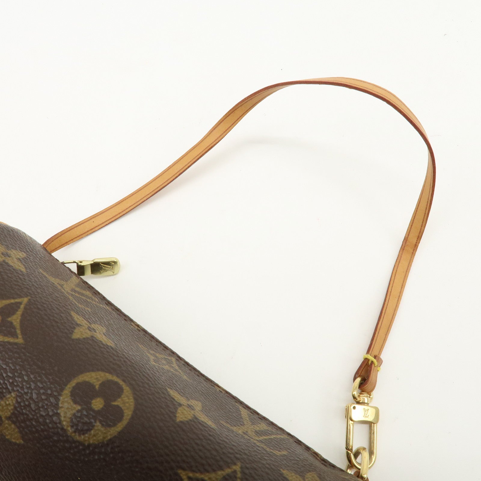 Louis Vuitton Monogram Mini Pouch for Papillon Bag New Style Brown