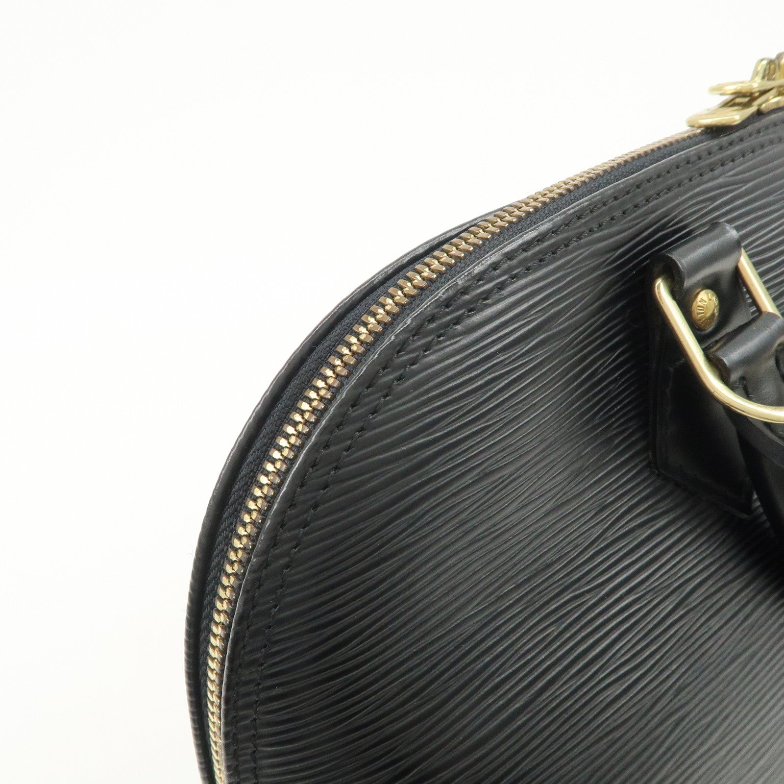 Louis Vuitton Epi leather Alma PM Hand Bag New Style Noir M40302