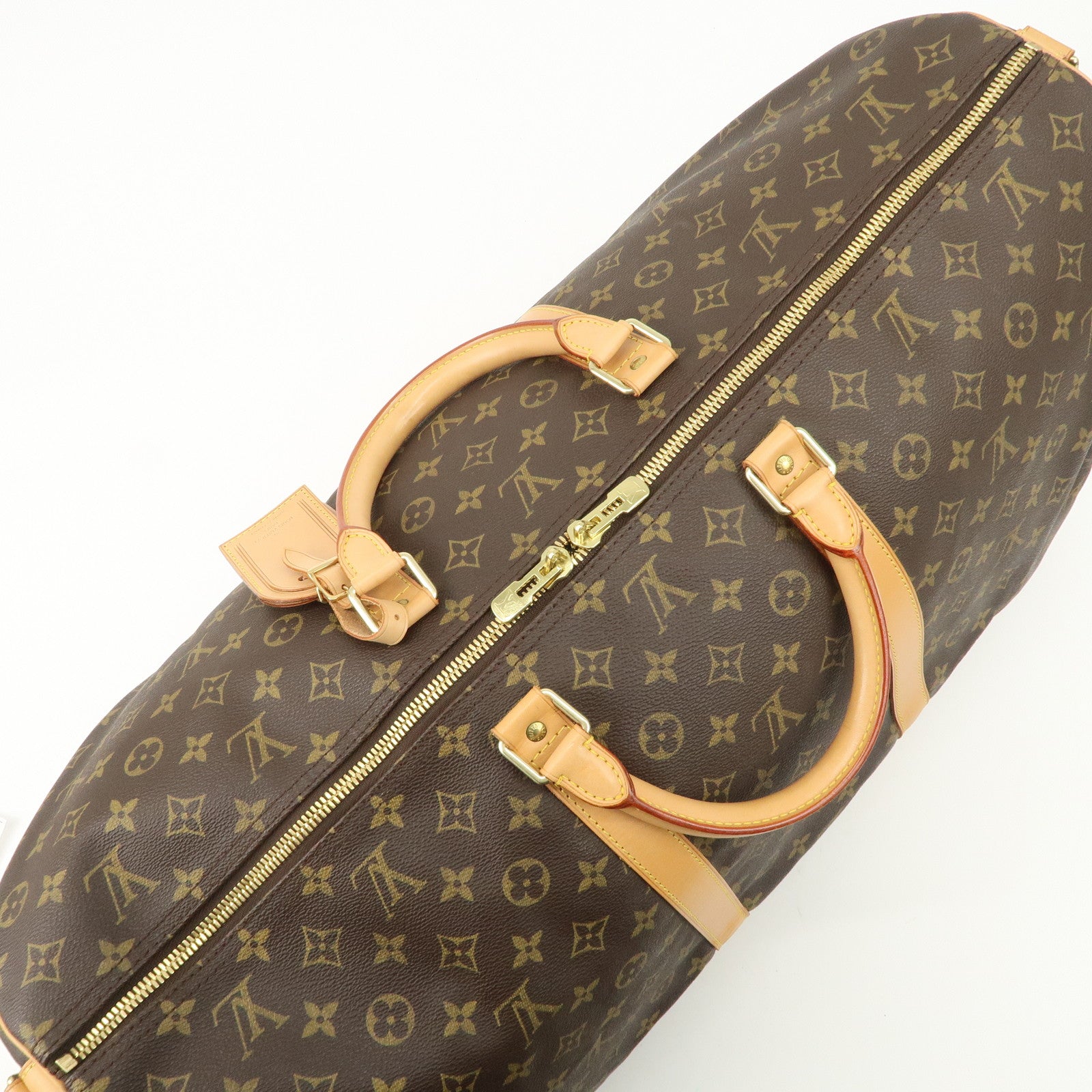 Louis Vuitton Monogram Keep All Bandouliere 60 Boston Bag M41412 Used
