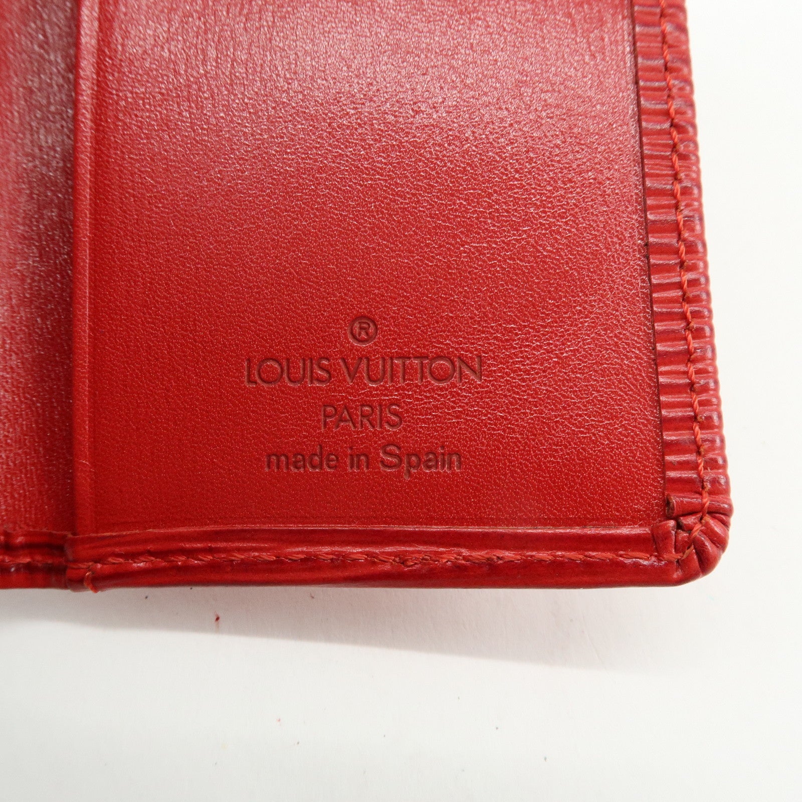 Louis Vuitton Epi Set of 2 Coin Case Card Case M56577/R20075