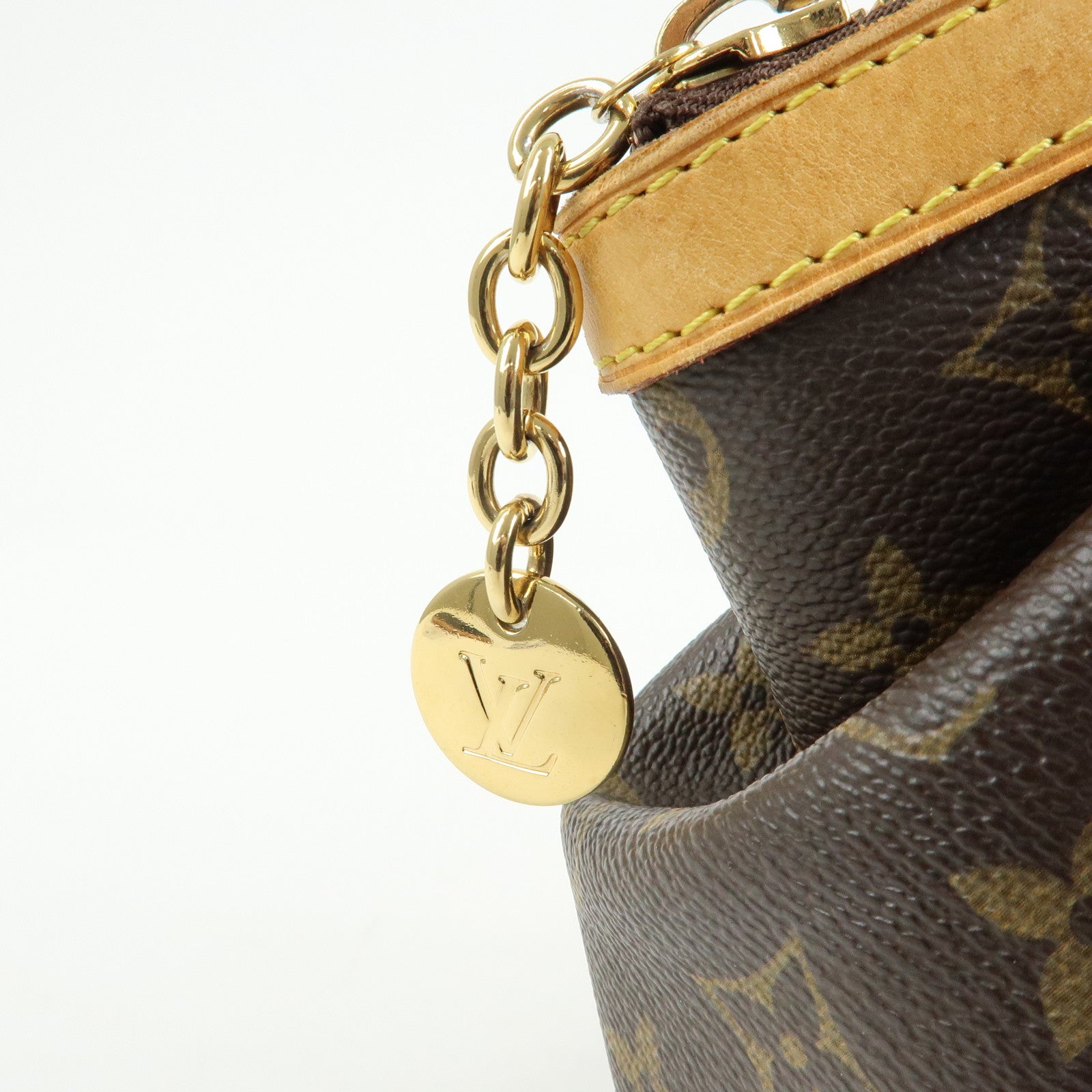 Louis Vuitton Monogram Tivoli PM Hand Bag Shoulder Bag Brown M40143