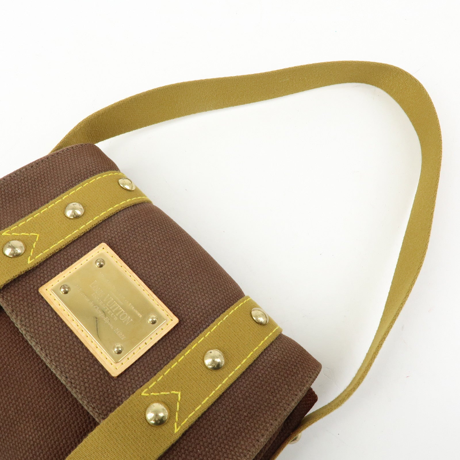 Louis Vuitton Antigua Canvas Sacre Rabat Blanc Shoulder Bag M40072