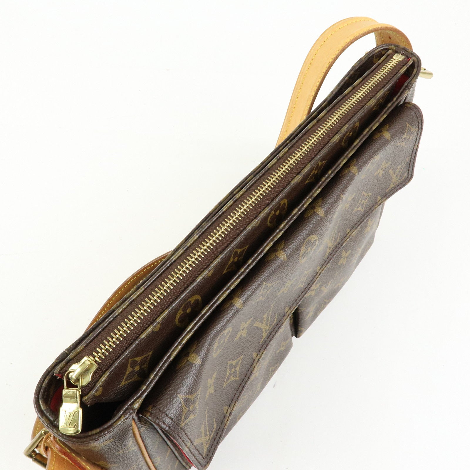 Louis Vuitton Monogram Viva Cite GM Shoulder Bag Brown M51163