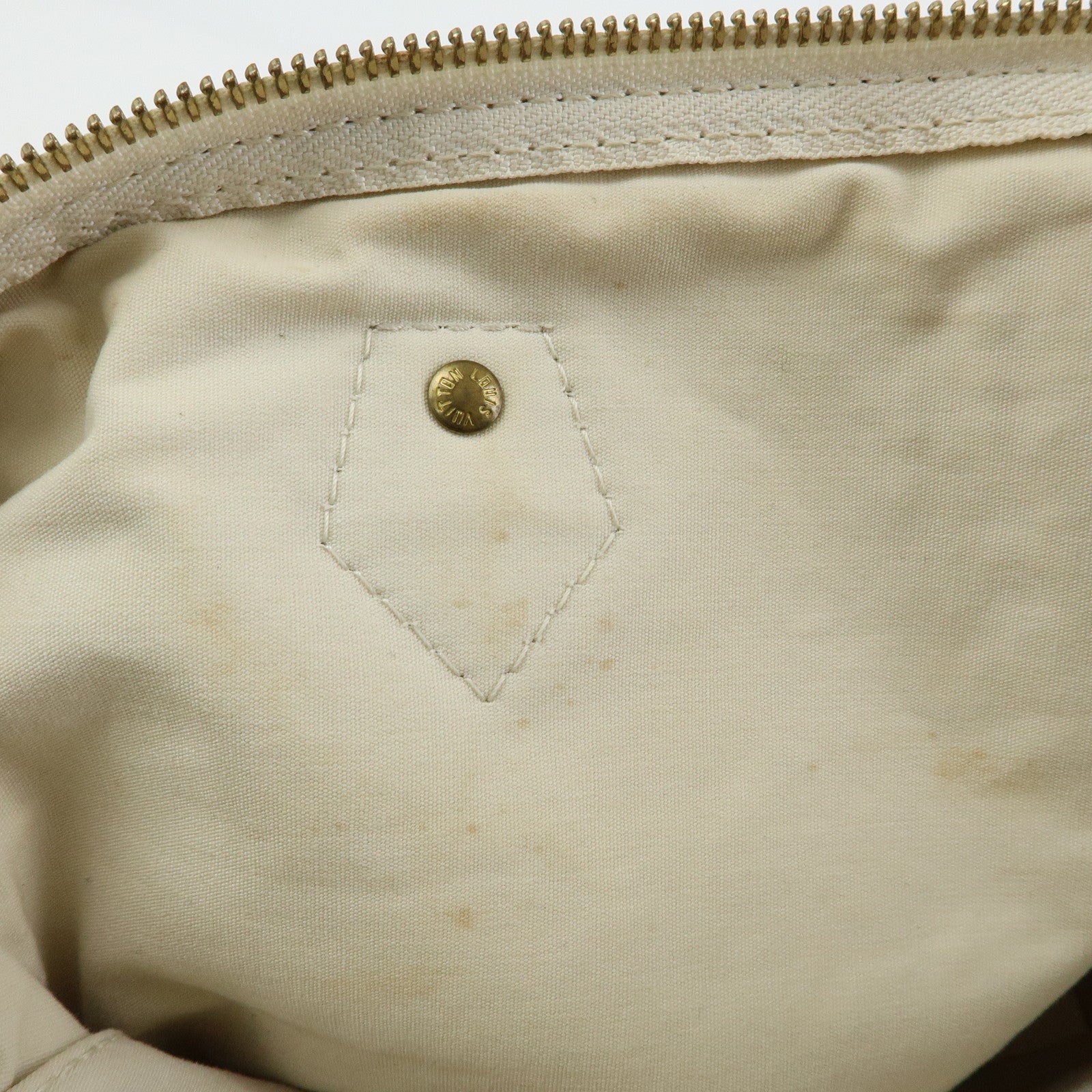 Louis Vuitton Monogram Mini Lin Croisette Speedy 30 Hand Bag M95500