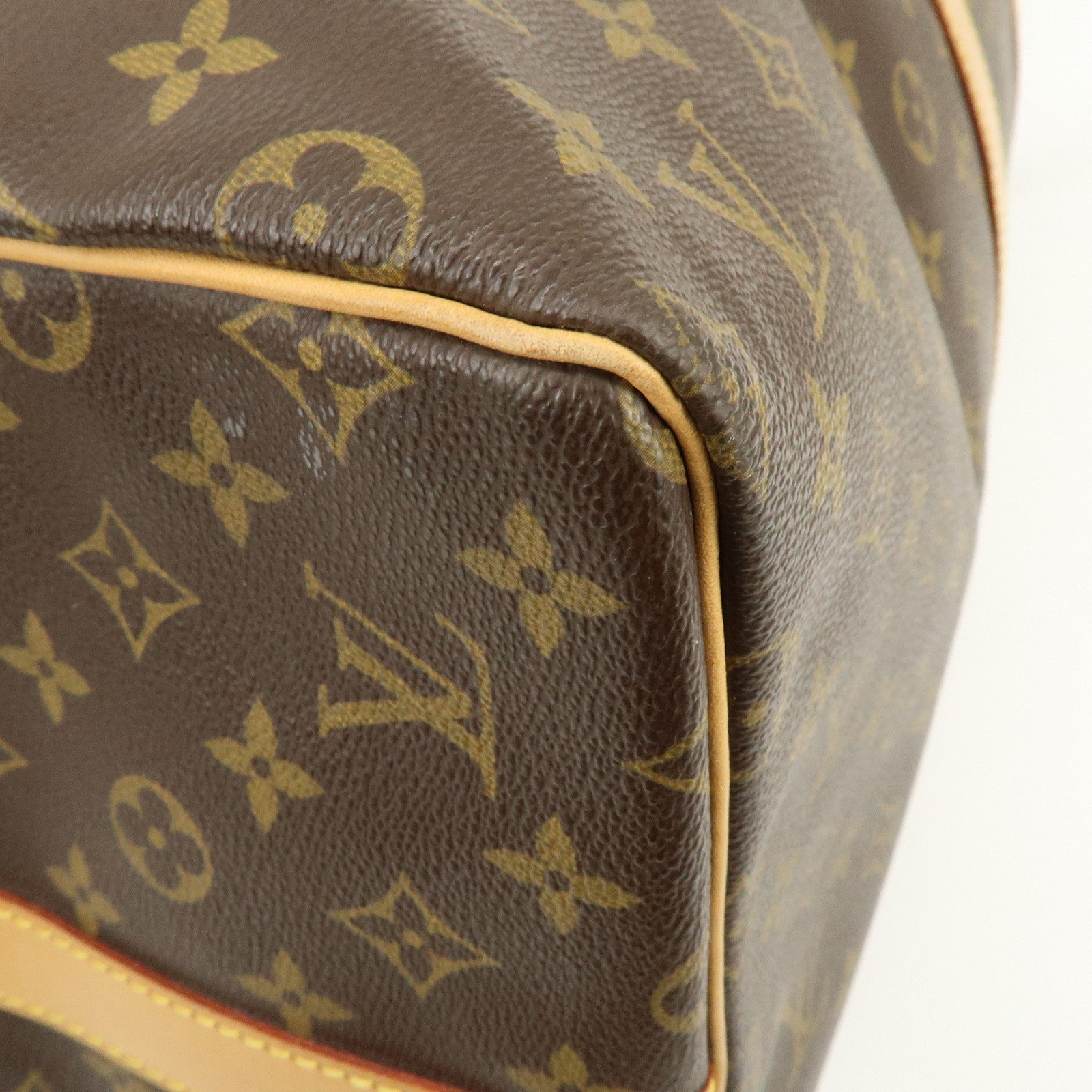 Louis Vuitton Monogram Keep All Bandouliere 55 Boston Bag M41414
